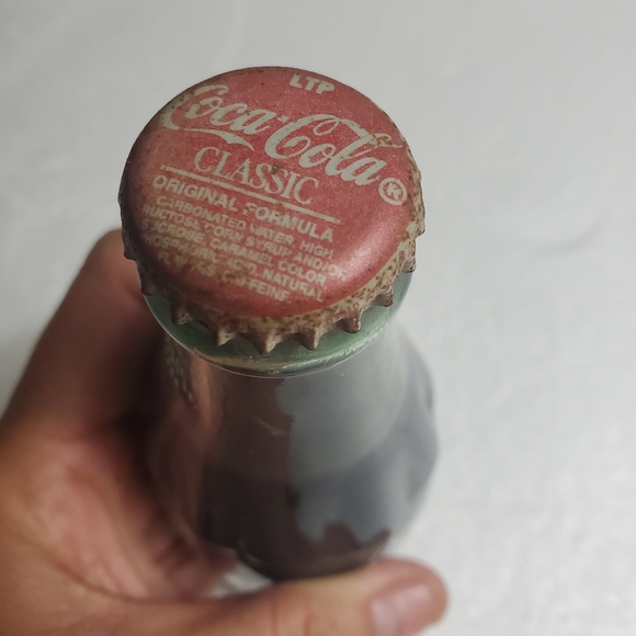 Coke Cola Super Bowl XXVIII Georgia Dome Bottle Dallas Cowboys Buffalo Bills 8oz - Picture 2 of 5